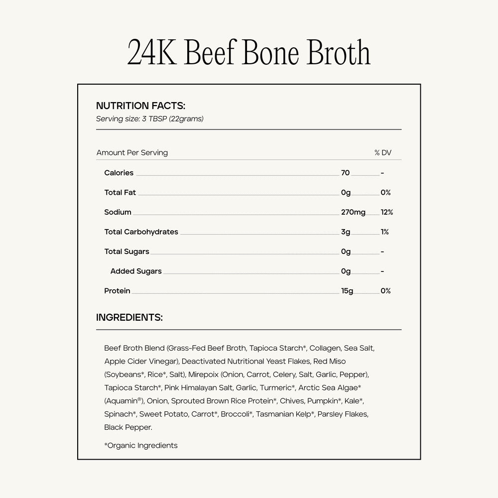 24K Beef Bone Broth