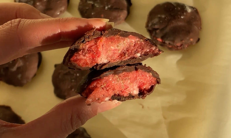 Chocolatey Strawberry Jam Bites: A Healthy Dessert You’ll Love
