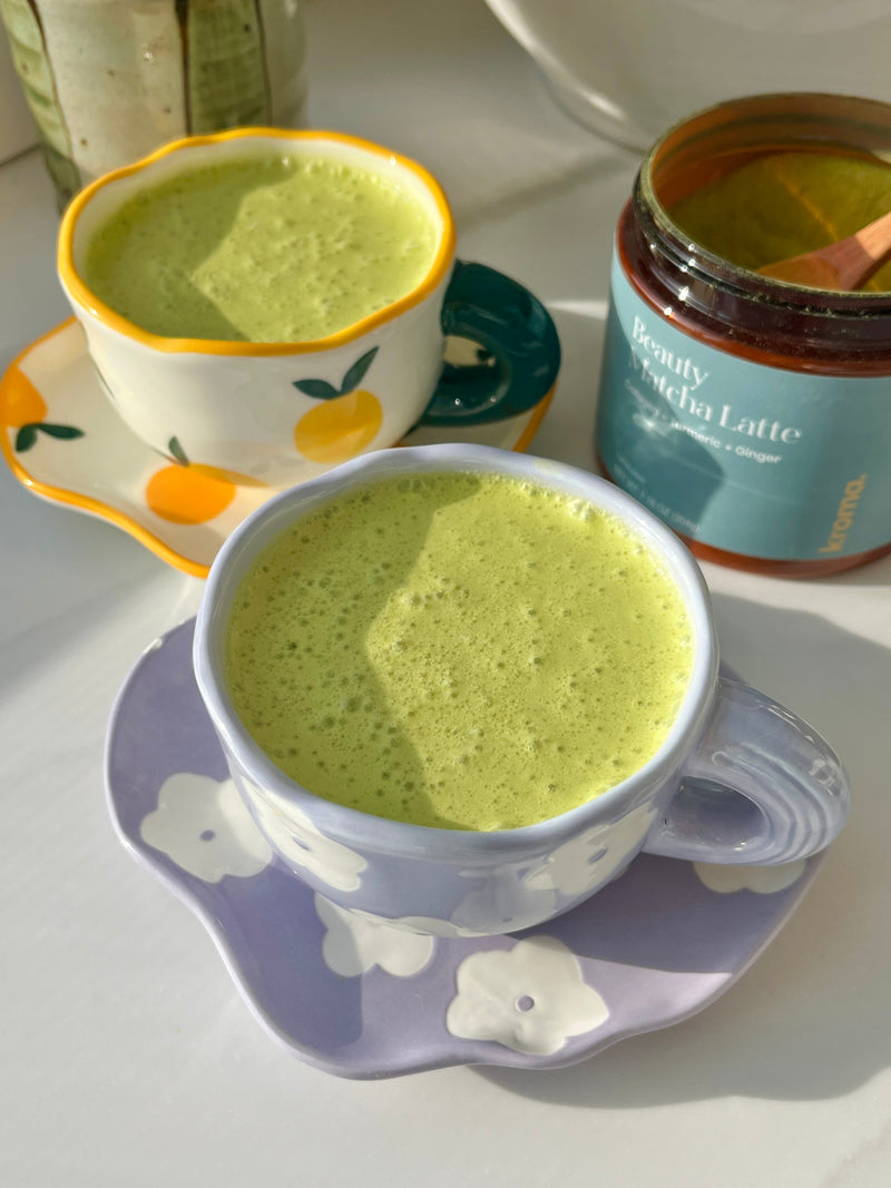 Hot Beauty Matcha Latte Recipe