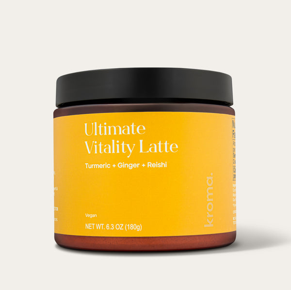 Ultimate Vitality: Reishi Powder Latte | Kroma Wellness