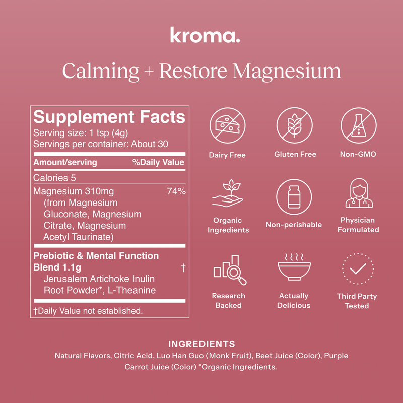 Calming + Restore Magnesium