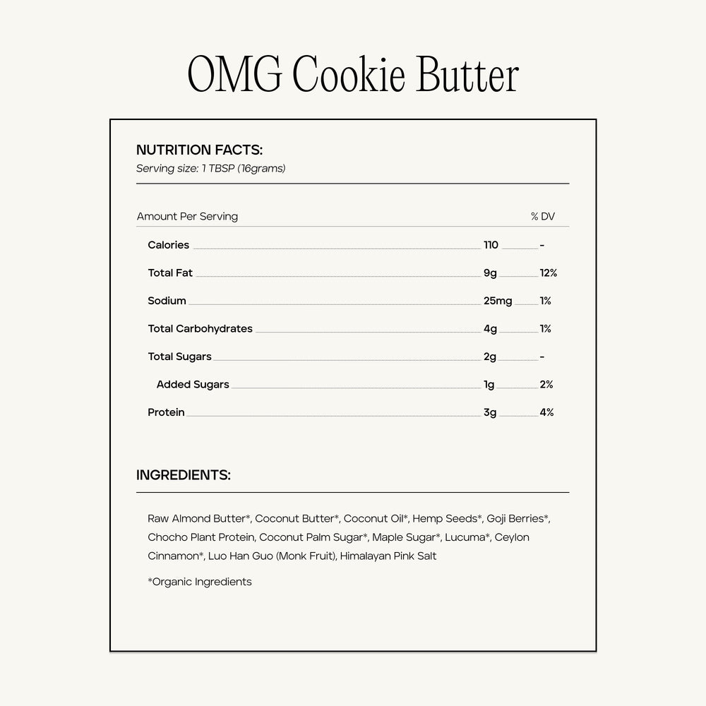 OMG Cookie Butter