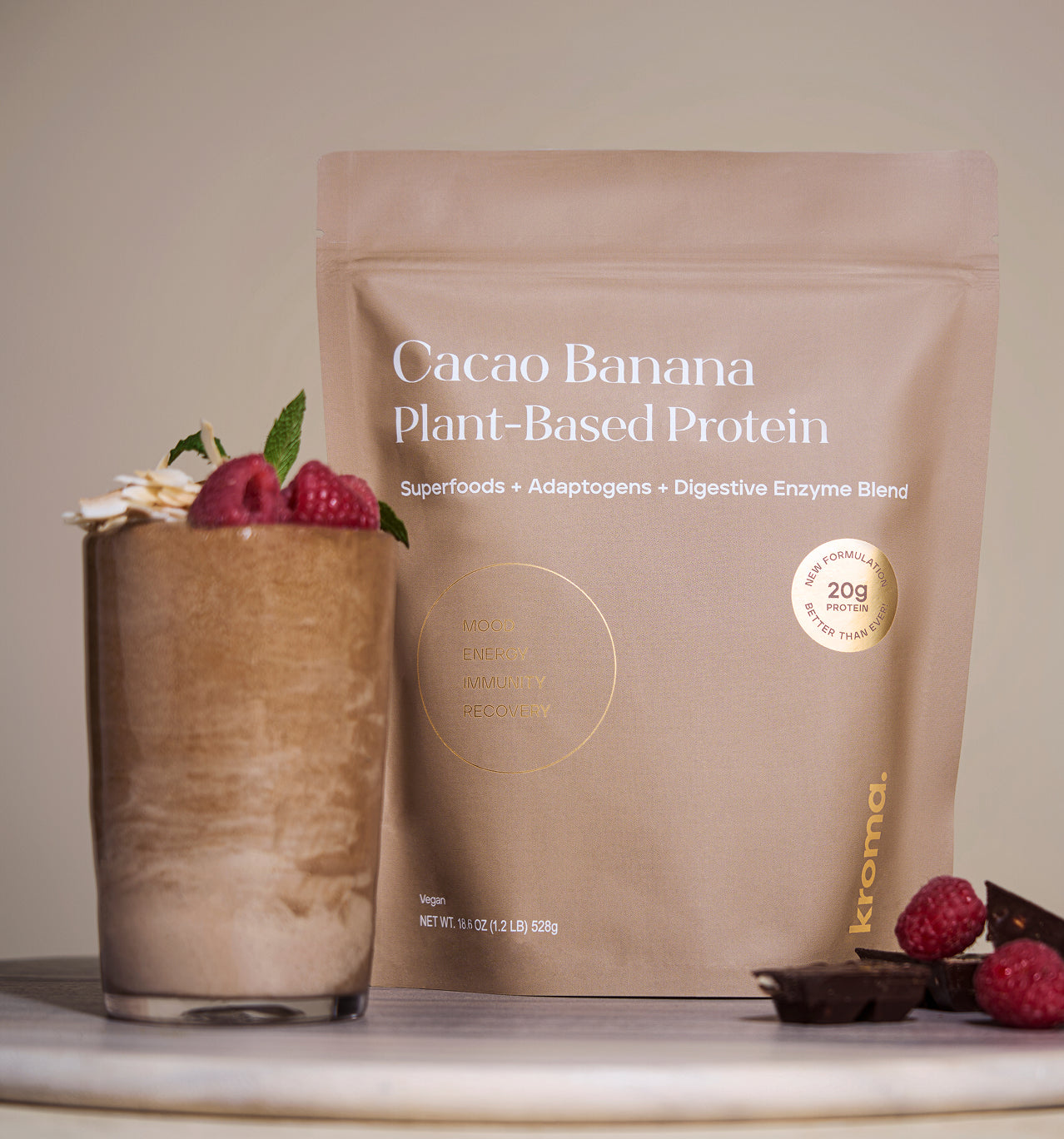 Cacao Banana Plant-Based Protein