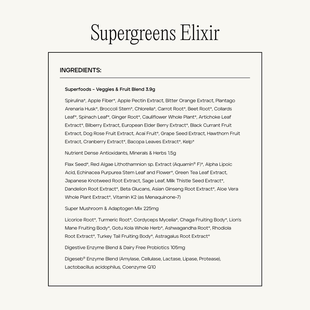Supergreens Elixir