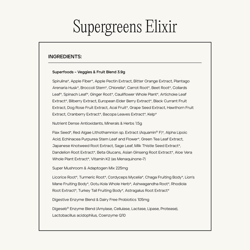 Supergreens Elixir